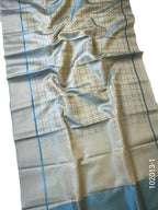 Art Silk Zari Work Jamdani Banarasi Saree