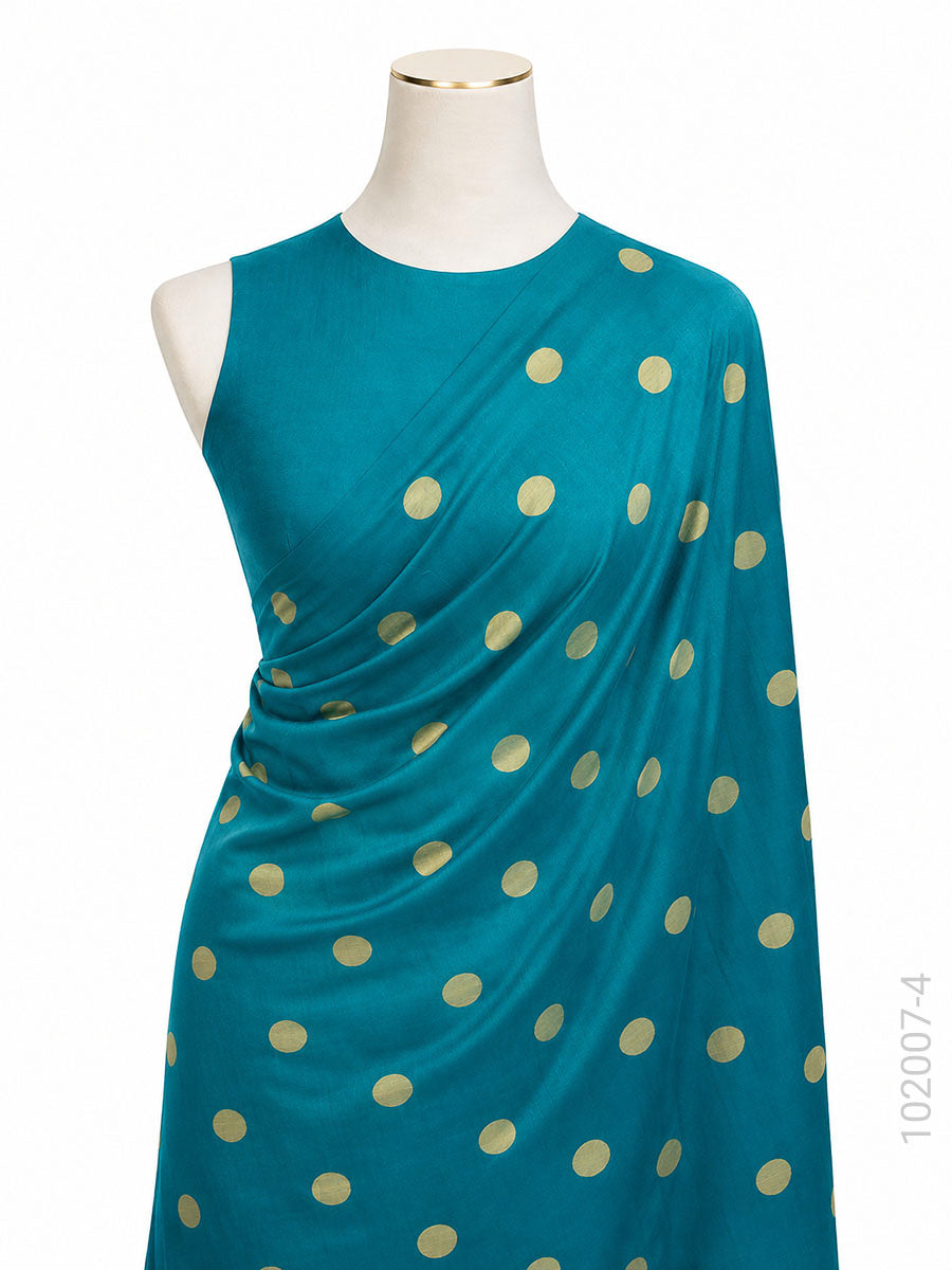 Soft Silk Zari Work Dollar Buti Banarasi Saree