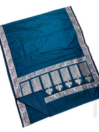 Mashru Silk Resham and Zari Designer Border Work Banarasi Saree