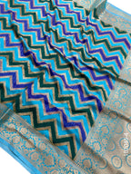 Katan Silk Rangkat Work Designer Banarasi Saree