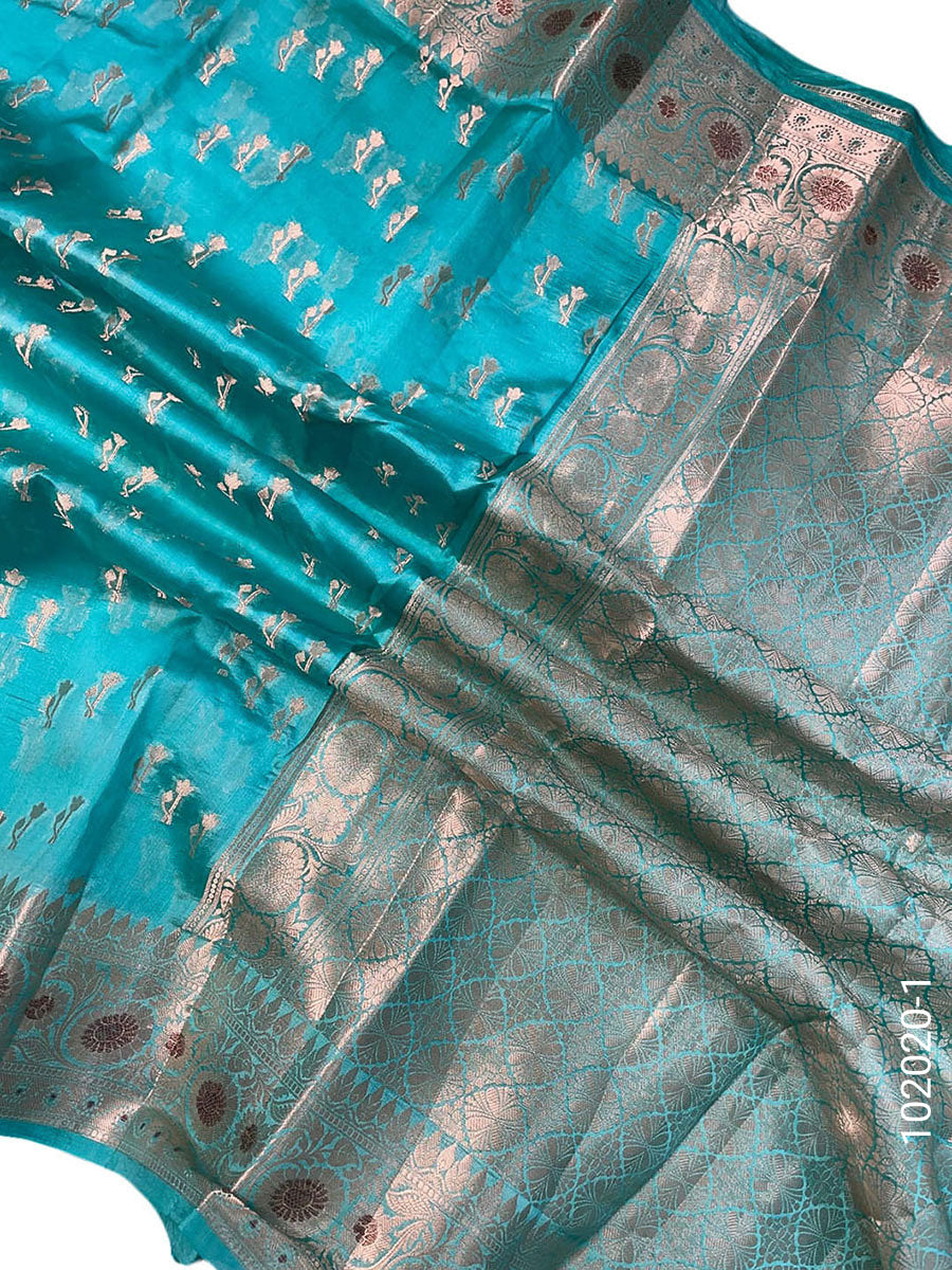 Viscose Resham and Zari Work Designer Banarasi Saree