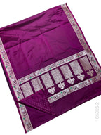 Mashru Silk Resham and Zari Designer Border Work Banarasi Saree