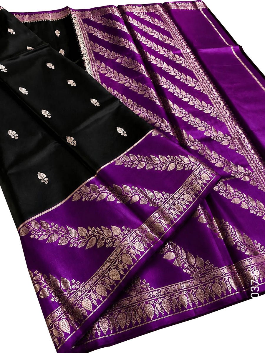 Soft Silk Zari Work Designer Banarasi Saree